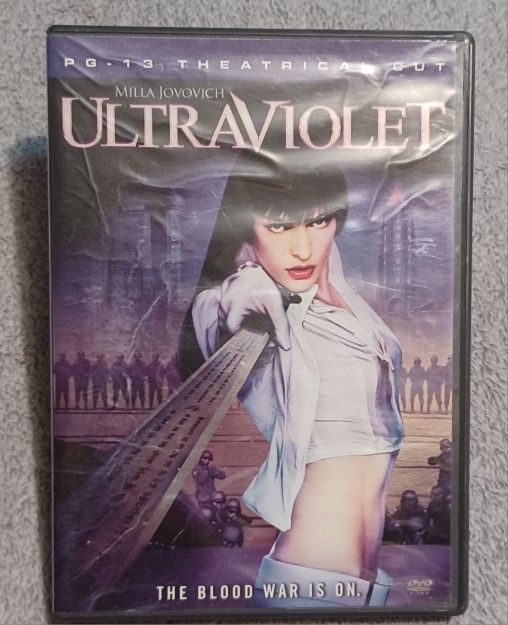 Ultraviolet DVD Movie Show Super Hero Assassian Fighting Swords