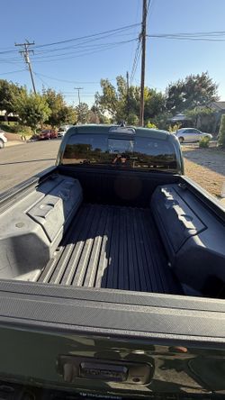 Toyota Tacoma Bed storage and Cooler compartments For Trail Edition