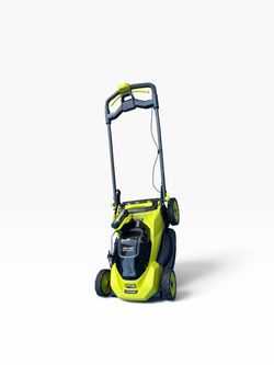 RYOBI 40V HP Brushless Push Lawn Mower 2Ah Battery Charger No Grass Bag