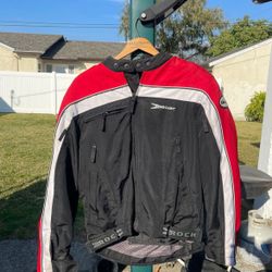 motorcycle jacket- read description