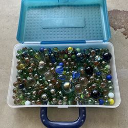 Marbles With Container 