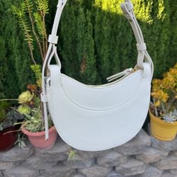 Polene Side Bag  White