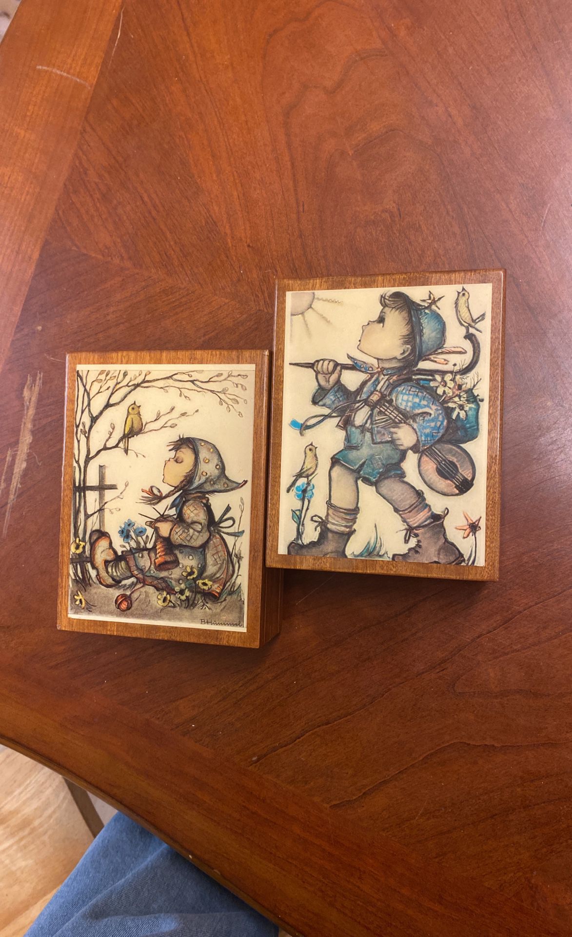 antique Germany musical boxes