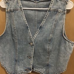 Women’s Jean Vest