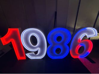 4ft Marquee numbers
