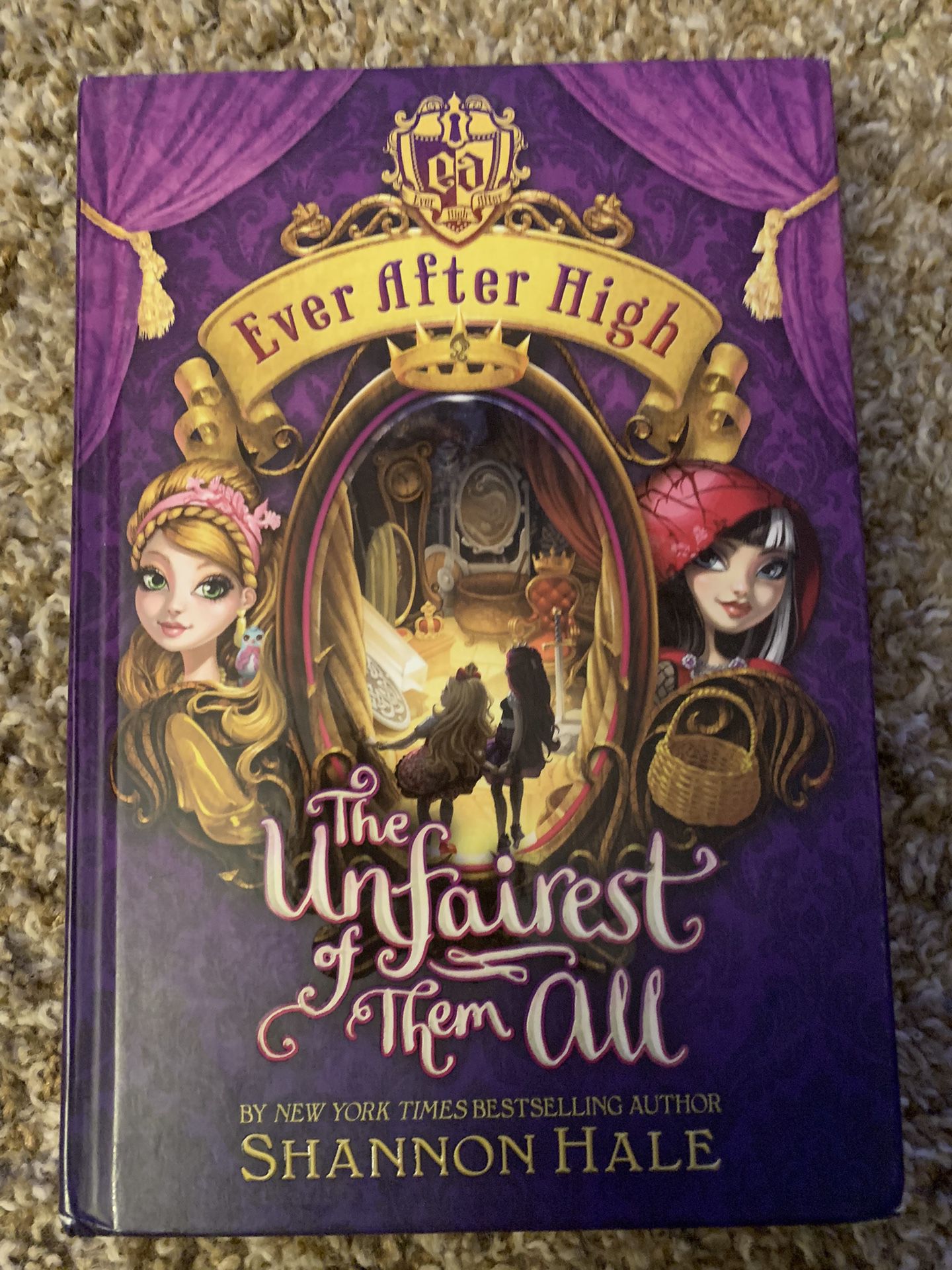 Ever After High "The Unfairest of them all" book