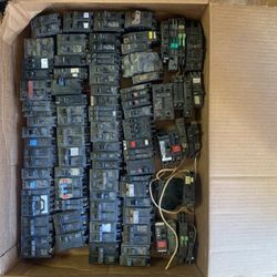 Electrical breakers NEW and used