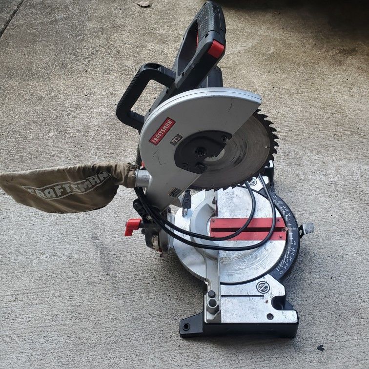 Craftsman Miter Saw 10" blade