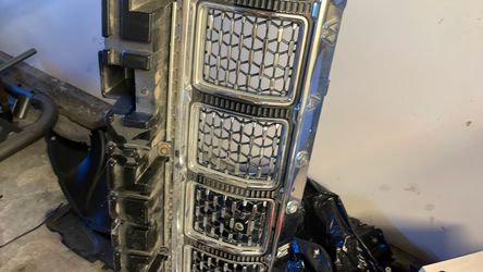 Wagoneer grille with camera