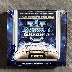 Bowman Chrome Sapphire 2025 ✅ SEALED 