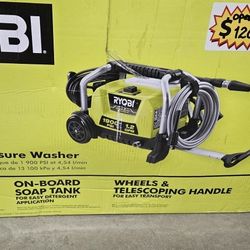 Ryobi electric pressure washer