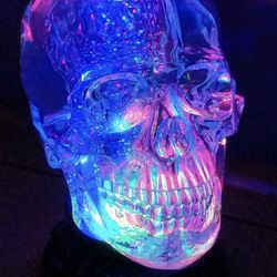 Halloween Crystal Skull
