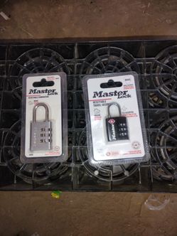 Master Lock Combination Padlocks – Set of 2