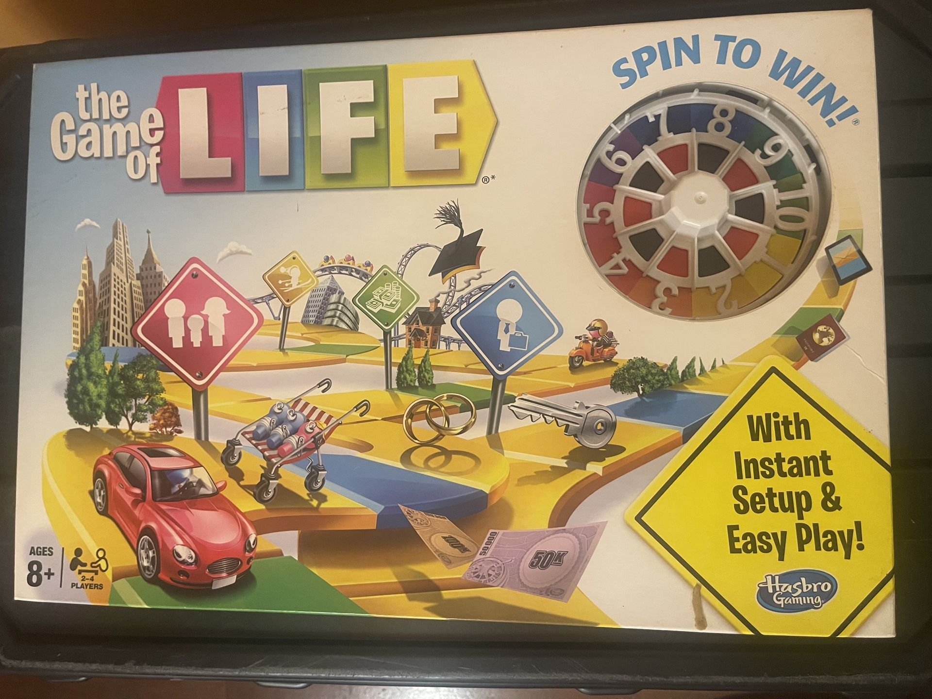 The Game Of Life, With Pets, Spin To Win. Board Game