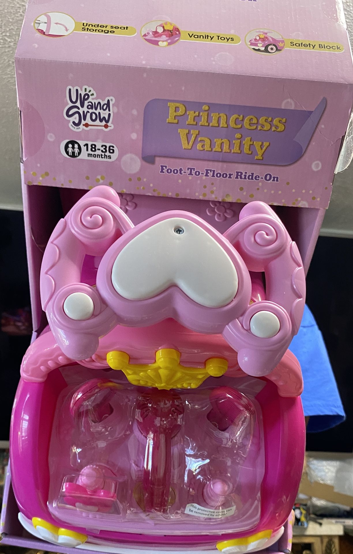 Pink Ride On 18-36 Months