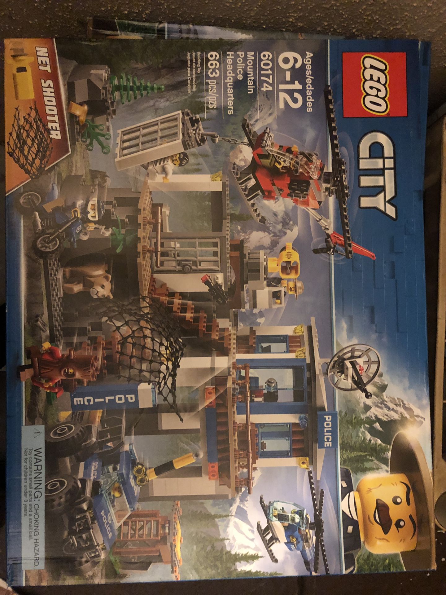Lego city Mountain Police Headquarters 60174 Brand New Sealed In Box