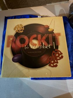 Rockit to Number 1: The Rock & Roll Trivia Challenge Board Game vintage