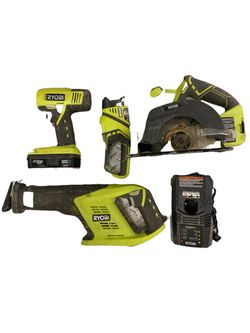Ryobi 4 pc tool set #30632