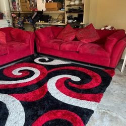 Juego De Sala Con El Tapete 