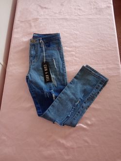 Cain & Abel boys distressed jeans size 8