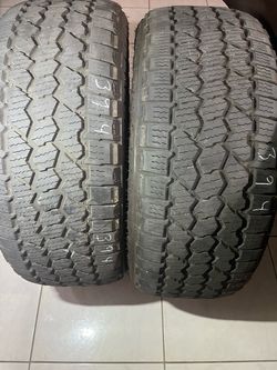 275/50/22. Two used Bridgestone DUELER tires great tread.