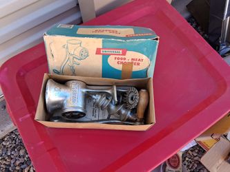 VINTAGE FOOD & MEAT CHOPPER