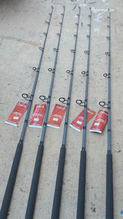 Live bottom offshore spinning rods..50.00 each