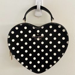 Kate Spade Polka Dot Heart Purse