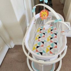 Fisher-Price Soothing Motions Bassinet, Windmill