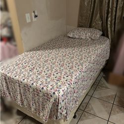 Temper-Pudic Twin Bed