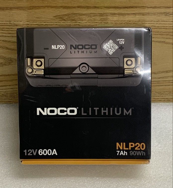 NOCO NLP20 Lithium Ion Powersport Battery, Rechargable , 600A, 12.8 V