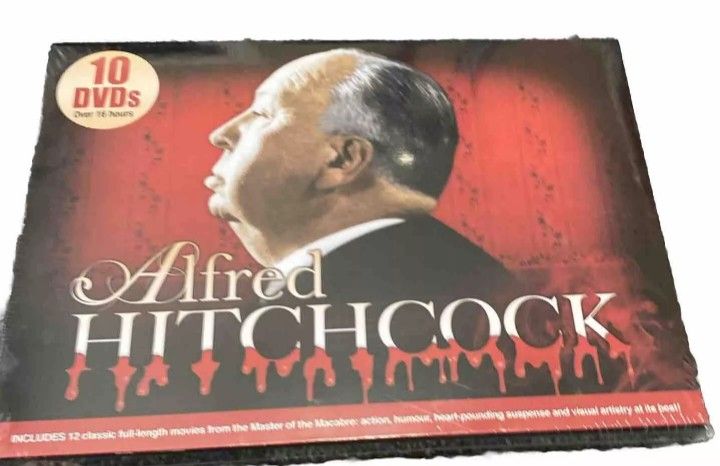 Rare Alfred Hitchcock 10 Bucks DVD Set Bundle