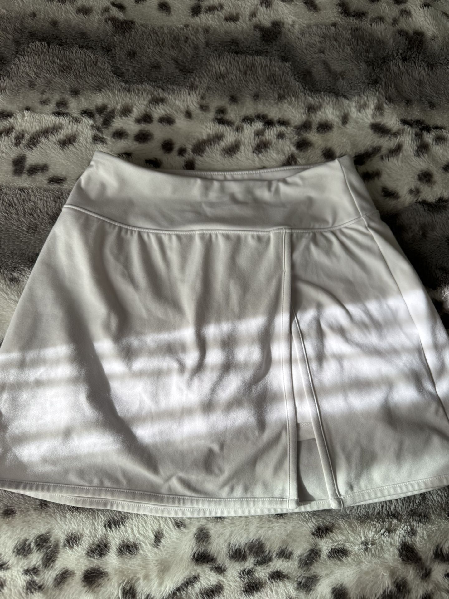 White Target Skirt