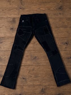Wornstar Hellraiser Black Bandage Jeans - 32x32