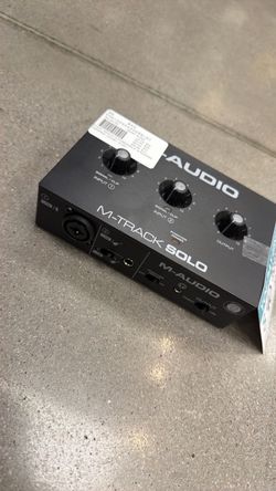 M-Audio M-Track Solo USB Audio Interface