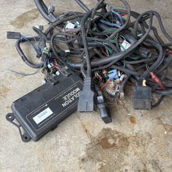 Western Ultramount Plow Wired Harness 