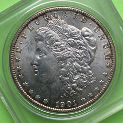 1901-O Morgan Dollar Silver 