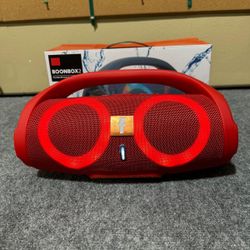 Wireless Speaker with handle, Bluetooth & lights 