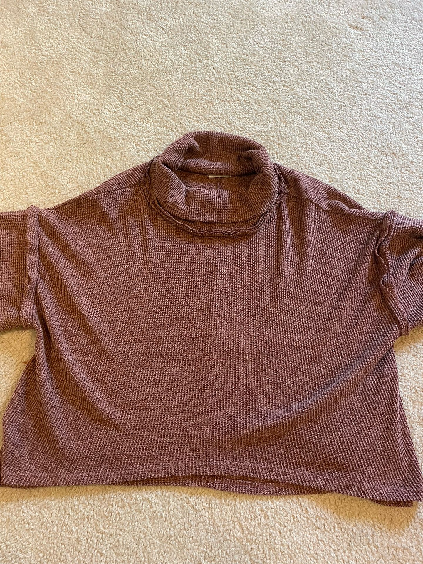 Millibon USA | Knit Crop Tunic Sweater | Lightly Worn | Size S/M