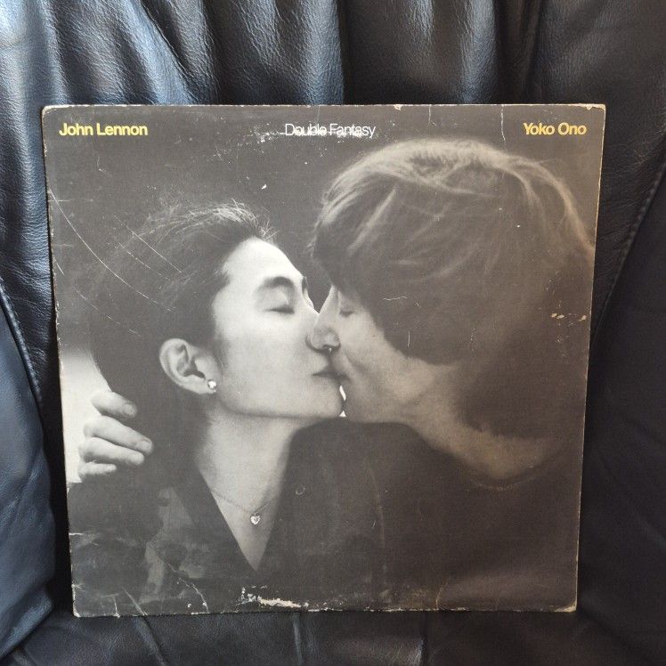 Vintage 1981 John Lennon & Yoko Ono - Double Fantasy - Geffen Records