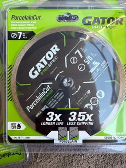 Porcelain Saw Blades