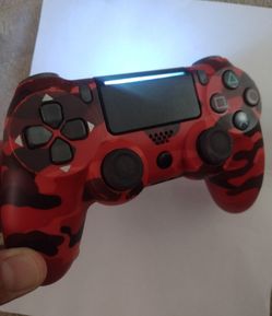 PS4 DualShock 4 Controller Red Camo