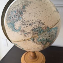 Vintage Replogle Globe World Classic Series 18.5 inch Diameter On Stand