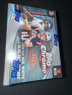 2025 Topps Chrome Football NFL Blaster Value Box