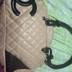 Chanel beige quilted leather tote bag #luxury #chanelbag Authentic real