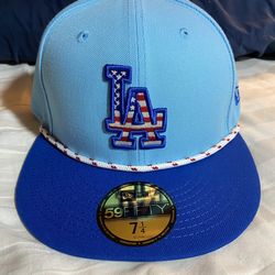 Dodgers 2025 July 4th Hat size 7 1/4