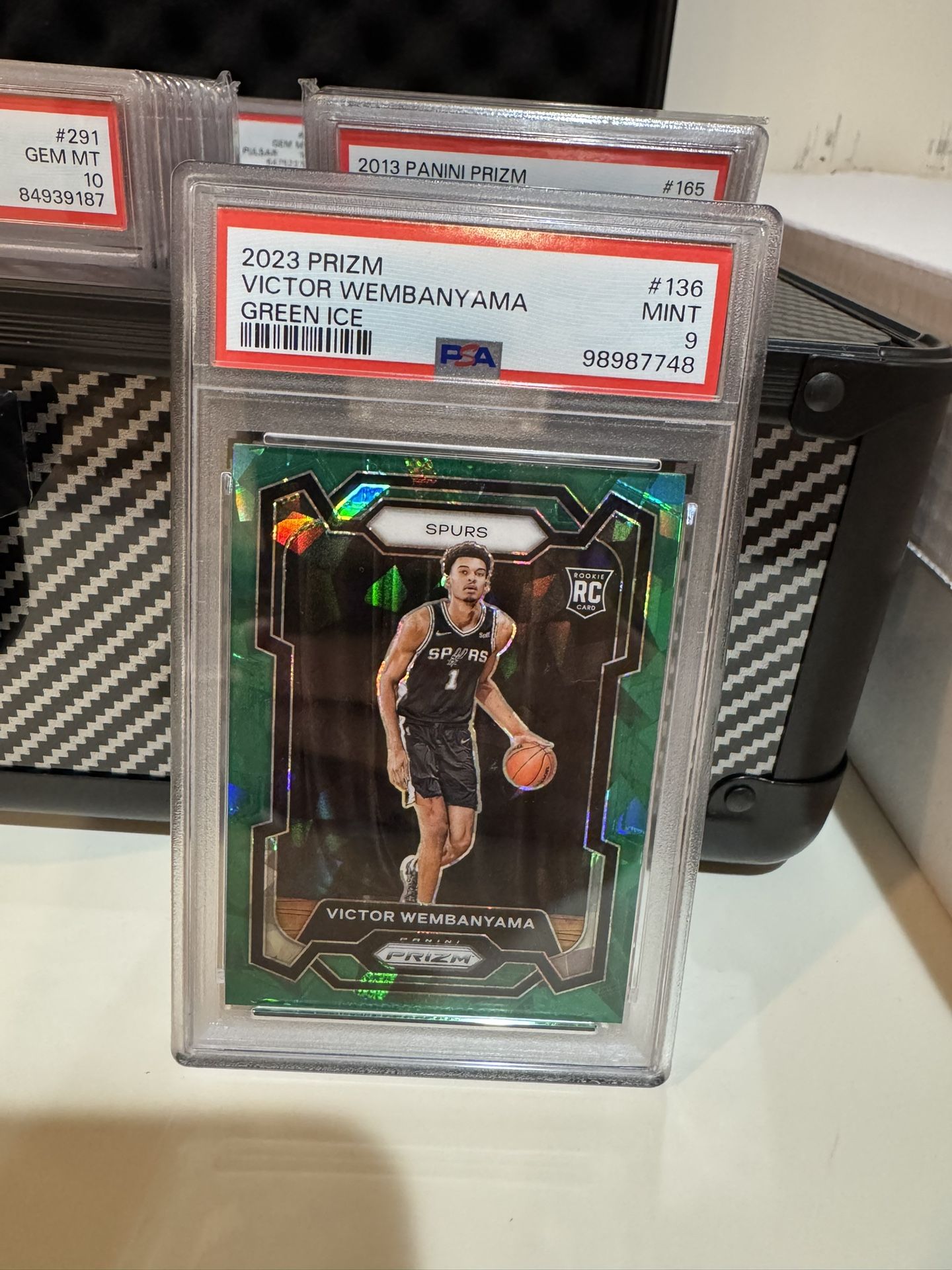 Victor Webanyama Green Ice PSA 9