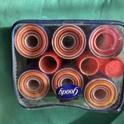 Pack of Hair Rollers:  Set of 36, 5 Different Sizes