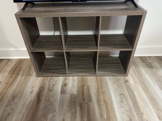 6-Cube Storage Organizer Shelf