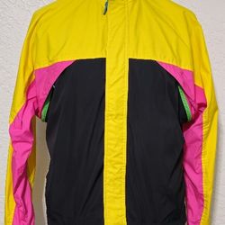 Vintage Nike Air Echelon Windbreaker 90s Jacket Neon Pink Original Womens Small